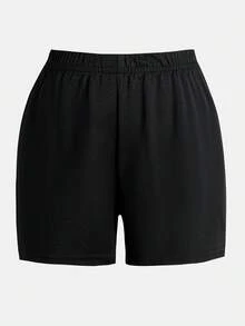 3件套女童休闲运动风字母印花条纹短袖衬衫、吊带背心、短裤套装，夏季 - 藍白色 - 查看 8