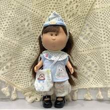 24cm Spanish Mia Potato Doll (Clothes Only) Princess Outfit, Multiple Styles, Fashion Dress Up Gift Set For Girls, Interchangeable Dress, Suspender Pants Set - Multicolor - View 3