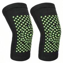 Moxa Heat Therapy Knee Pads, With Massage Points, Non-Slip Textured Fabric, Enhanced Support And Comfort - Multicolor - View 6