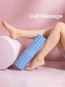 4 pièces/1 pièce Ensemble de rouleaux de mousse EVA pour massage des points de déclenchement et récupération des tissus profonds, yoga, pilates, étirements, équipement de gymnastique à domicile, massage, accessoires de gymnastique, exercice, yoga, équipement d'entraînement, été, soutien-gorge ras-du-cou, pilates, équipement de pilates - Multicolore - Voir 6