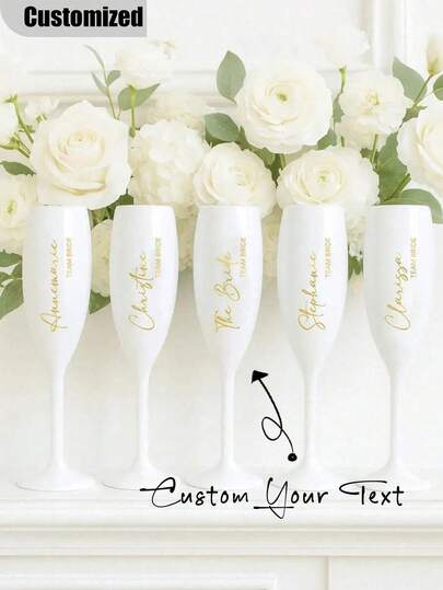 1 كأس شمبانيا أكريليك مخصص، أدوات مائدة بلاستيكية مخصصة، مصنوعة من مادة البولي بروبلين، غير قابلة للكسر، مقاومة للضغط، كأس شمبانيا بلاستيكية أنيقة، مناسبة لتحية الزفاف، حفلات الخطوبة، حفلات التخرج، حفلات العروس، حفلات استحمام الطفل، حفلات عيد الميلاد، متعددة الوظائف، متينة، أنيقة، قابلة لإعادة الاستخدام. ، الحب الأبدي