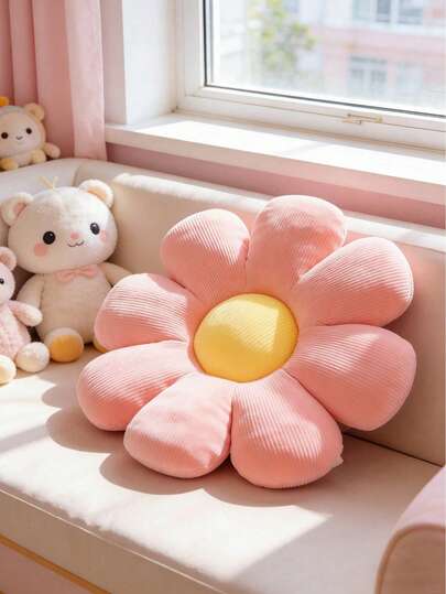 1 chiếc gối trang trí hình hoa phong cách Bohemian, gối tựa hình hoa cúc dễ thương cho ghế sofa, giường, phòng khách, đệm ngồi mềm mại, trang trí phòng ngủ, gối hoa màu hồng vàng, gối trang trí thoải mái cho người lớn, gối trang trí phòng kiểu Nhật Bản, đệm ngồi ghế thoải mái, gối trang trí nhà kiểu Boho, quà tặng cho bé gái và phụ nữ.