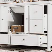 Bathroom Vanities & Medicine Cabinets - White - View 8