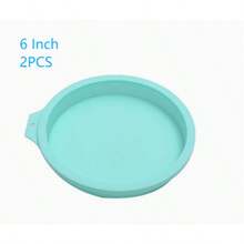 Bộ khuôn bánh silicon nhiều lớp [chống dính], khuôn bánh và bánh mì silicon chống dính 4"/6"/8" - Nhiều màu - Xem 15