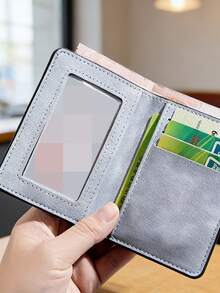 Ví đựng thẻ đa năng siêu mỏng dành cho nam, ví mỏng có ngăn đựng bằng lái xe, khe đựng thẻ chống từ hóa. - Nhiều màu - Xem 6