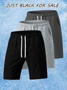 1 chiếc quần short đen dáng casual, thể hiện phong cách giản dị với thiết kế tối giản, chất liệu polyester mềm mại suốt cả ngày, dù bạn dạo phố trong tiết trời mát mẻ hay thư giãn thoải mái, chiếc quần này cho phép bạn dễ dàng chuyển đổi giữa thời trang và sự thoải mái, thể hiện phong cách nam tính của bạn. Mùa hè - màu đen - Xem 8