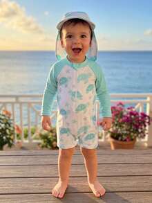 Baby Boys Swimwear - 綠色 - 查看 5