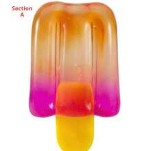 Gradient Popsicle Shaped Soft Toy, Super Solid Stress Relief Toy, Suitable Sensory Squeeze Toy For Anxiety Relief For Teens - Multicolor - View 6
