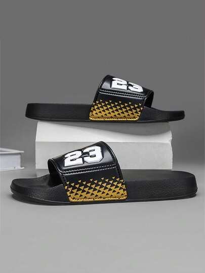 Dép lê thể thao nam, đế EVA dày bền chắc, dép đi trong nhà/ngoài trời nhẹ nhàng, thoáng khí và thoải mái cho mùa hè.