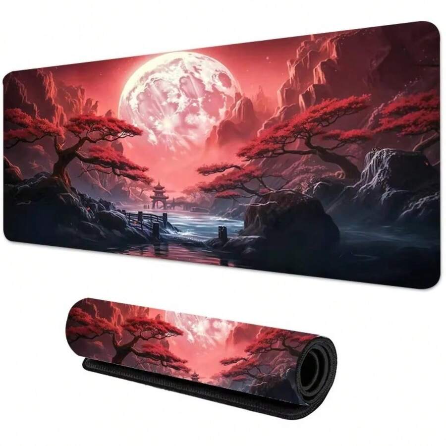 Sakura Scenarios Mouse Pad - Ideal For Offices - Available In Two Sizes - Mouse Pad 4 - View 1