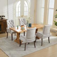 Dining Chairs - Beige - View 2