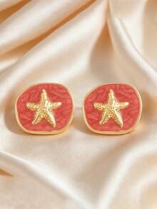 1 Đôi Khuyên Tai Vòng Tròn Bằng Thép Không Gỉ, Thích Hợp Để Đeo Hàng Ngày, Quà Tặng Ngày của Mẹ - tròn - Xem 3