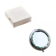 Personalized Compact Mirror With Name , Custom Engraved Pocket Mirror, Custom Foldable Makeup Mirror For Wedding Party Favors - Multicolor - View 7