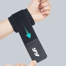 Sports Wrist Wrap, Moisture-Wicking Breathable Terry Cloth Lining, Compression Wrist Support For Basketball, Badminton, Weightlifting - Multicolor - View 5