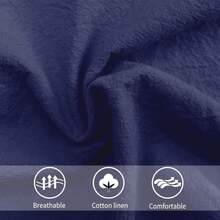 Aprons - Navy Blue - View 7