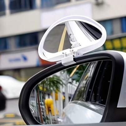 Bộ 2 gương chiếu hậu phụ trợ ô tô mới - Gương lồi góc rộng 360 độ, gương điểm mù cho ô tô, phụ kiện gương chiếu hậu điều chỉnh được, loại bỏ điểm mù - hỗ trợ lùi xe trong vùng mù, phù hợp với mọi loại xe.