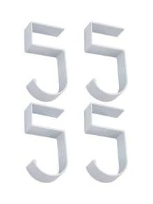 44/2/1件装 5字形桌面侧挂挂钩，可挂背包、手提包、雨伞、手提包、公文包，可拆卸侧挂办公手提包架，桌面挂钩，挂钩，办公收纳架 - 彩色 - 查看 16