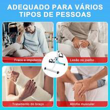Mini Bicicleta de Ejercicio Joyfox Fit | Compacta y Eficiente | Azul y Blanca | Ideal para Cardio en Casa - por defecto - Ver 6