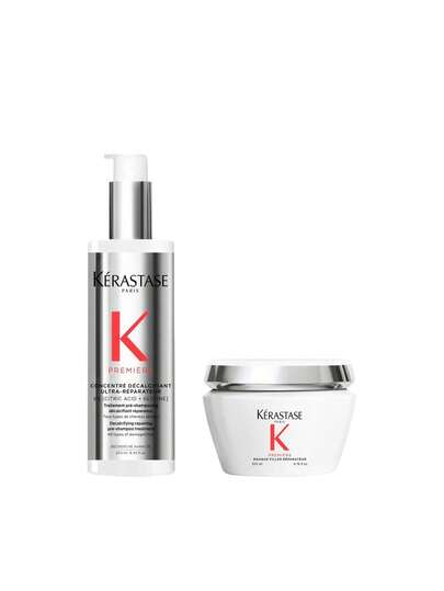 Kérastase [Bundle] Première Premiere Concentré Décalcifiant Hair Treatment 250 Ml + Premiere Masque Filler Réparateur Hair Mask 200 Ml