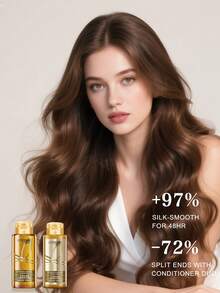 L'Oreal 巴黎欧莱雅奇焕润泽洗发水+护发素套装（洗发水100毫升+护发素100毫升） - mini 100ml+100ml - 查看 10