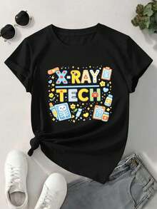 Women T-Shirts - Black - View 2