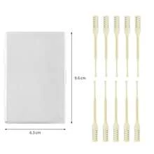 10pcs Double-Sided Offset Nose Hair Trimmer, Nose Hair Scissors, Rotating Nose Hair Trimmer. Convenient And Practical, Sturdy, Aesthetically And Practical. - Multicolor - View 11
