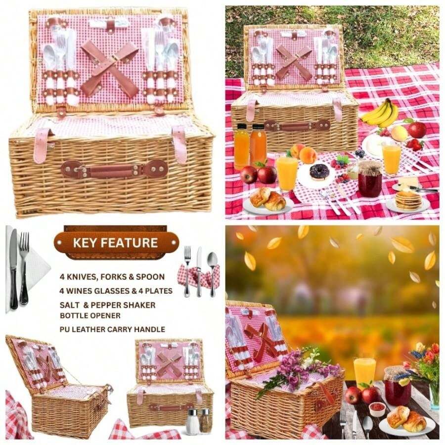 Picnic Baskets, Tables & Accessory - Honey - View 1