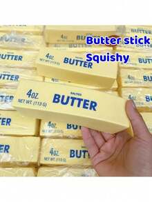 Slow Rebound Art Pressure Relief Cheese Sticks, Elastic Mischief Cheese Sticks, Perfect Gift For Holidays, Birthdays, Christmas Parties - Upgraded Version - View 4