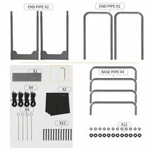 Heavy Duty Steel Firewood Rack With 600D Waterproof Cover – Indoor & Outdoor Log Storage Holder – Durable, Rust-Resistant Organizer For Fireplace, Patio, Fire Pit - A - View 5