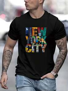 Men Outdoor Tees & Tanks - Black - View 7