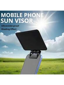 Visera solar plegable y de ángulo múltiple para teléfono, diseño antirreflejo - Universal, adecuado para actividades al aire libre, en el automóvil, ciclismo, campamento y viaje - A - Ver 3