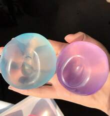 1pc Moldable Slow Rebound Coconut Oil Handmade Squeezing Ball, Anxiety Relief Toy, Fidget Toy, Hand Stress Relief, Easter Toy, Squeeze Toy, Stress Relief Toys, Anxiety And Relaxation, Party Gift, Goody Bag Stuffers Prizes, Birthdays, Stuffed Squeeze Toy - 1PC - 查看 2