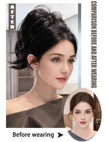 Dragon Bone-Shaped Hair Claw Lightweight Styling Curly Wig - Multicolor - View 5