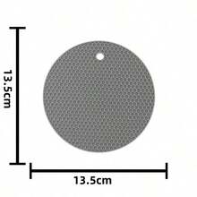 Bộ 2/4/6/8 miếng lót silicon hình tổ ong cách nhiệt, dùng làm miếng lót nồi chịu nhiệt, đế lót cốc, miếng lót bát, thảm chống bỏng chống trượt, tấm lót chén đĩa, chịu nhiệt. - Nhiều màu - Xem 6