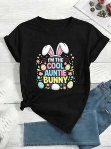 T-shirts pour femmes - Noir - Voir 2