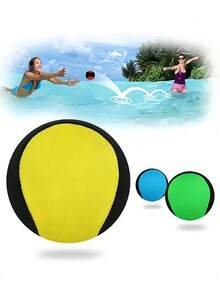 Bouncy Water Ball Skipping Hydro Bounce Balls Waterproof Beach Toys TPR Material Floating Pool Suitable For Men Women Outdoor Water Games Pool Beach And Ocean Fun Beach Essential Accessories Summer Beach Party Fun Outdoor Sports Gift Pool Toys - Multicolor - View 7