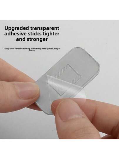 1 Cặp chốt cửa tủ từ tính siêu mỏng bằng thép không gỉ - Dùng cho tủ bếp, tủ quần áo và ngăn kéo, lắp đặt không cần khoan với keo hai mặt, cố định chắc chắn, nam châm tủ lạnh