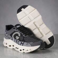 Unisex GTech Black Athletic Shoes, Comfortable And Lightweight, For Walking And Gym. - GTech Black - 查看 10