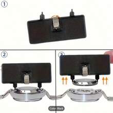 2件套手表工具套装，可调节表带连接销，可调节电池更换零件，维修工具，精美手工礼品 - 黑色2件套 - 查看 5