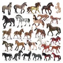 逼真的野马模型玩具、动物模型、动物>儿童野生动物模型玩具、马玩具>马玩具、马玩具、马玩具、玩具马、布雷耶马、马具、马具>马厩用品 - 彩色 - 查看 2
