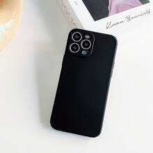 Funda de Corte Preciso con Bordes Rectos Clásicos y Acabado Pulverizado.Compatible con iPhone 11, 12, 13, 14, 15, 16, 17 Plus, Pro, Pro Max y 16E.De Primera Clase y Elegante. - Estilo 1 (1 pieza) - Ver 1