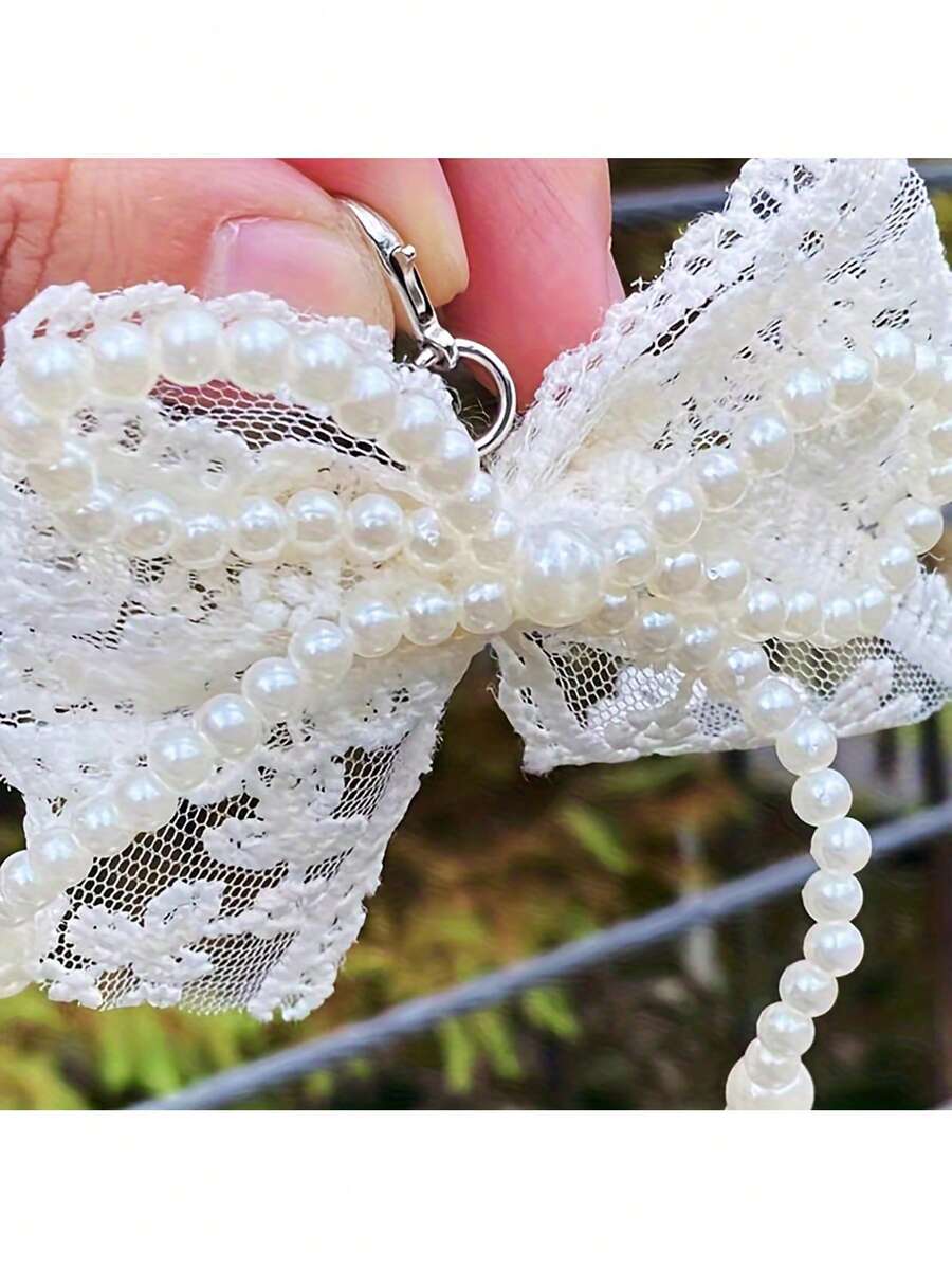 2 chiếc kẹp giày nơ ren đen trắng thời trang, phụ kiện hoàn hảo cho giày cao gót và giày thể thao, quà tặng lý tưởng cho sinh nhật, tiệc tùng, đám cưới, lễ tốt nghiệp. - Xem 1