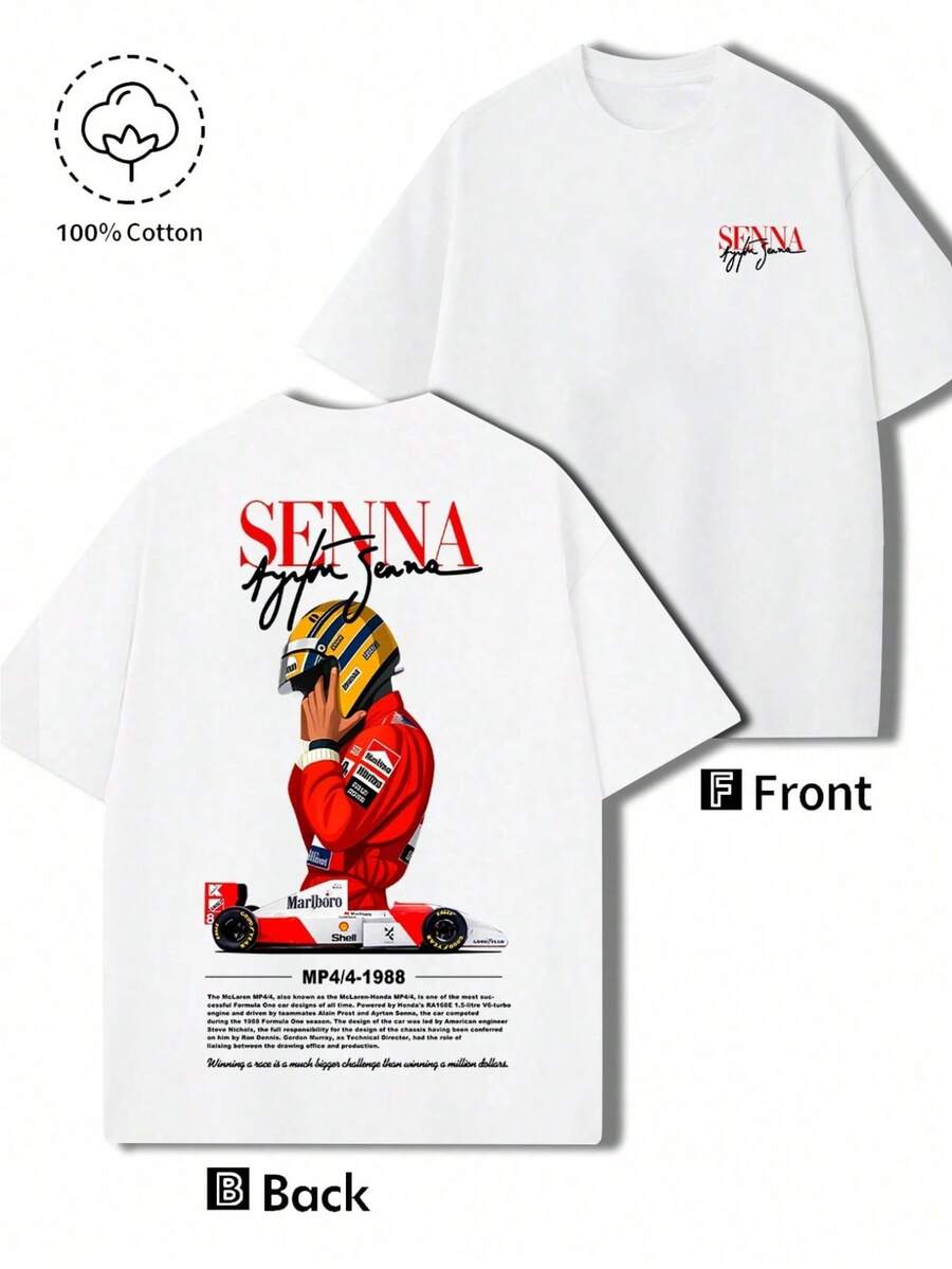 Men T-Shirts - 白色 - 查看 1