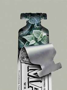 Marvis 85毫升/2.87液盎司亮白薄荷牙膏，美白防蛀，温和清洁配方，持久清新口气，意大利奢华牙膏，节日礼物，母亲节礼物 - 亮白薄荷 - 查看 11