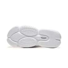 Li-Ning Serie Casual, Pantuflas unisex con suela gruesa acolchada de EVA, pantuflas casuales cómodas para uso diario ABTW001 - Blanco - Ver 6