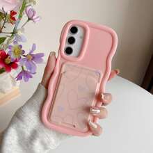 Ốp điện thoại kiêm ví và dây đeo, tương thích với iPhone 17 Pro Max, 16 Pro Max, 15 Pro Max, 14 Pro Max, 13 Pro Max, 12 Pro Max, 11 Pro Max, XS Max, 7/8 Plus, tương thích với Samsung S26, 25, 24, 32, 1u, tương thích với , Honor. - Hồng - Xem 4