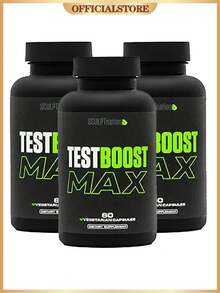 PREMIUM TESTOSTERONESUPPORT FOR MEN |60 VEGETARIANCAPSULES|OIETARY SUPPLEMENT|DOMINATE YOUR WORKOUTS*SUPPORT STAMINA & DRIVEV*BOOST VITALITY & ENERGY*SUPPORT PERFORMANCE* - 3bottle - View 6
