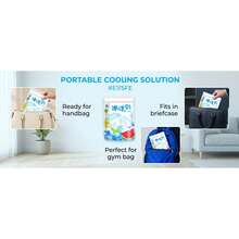 Bộ 2/6/10 miếng gel làm mát, túi đá lạnh ngoài trời, miếng dán làm mát điện thoại. - 1 - Xem 8