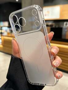 适用于 17 系列的透明保护壳，TPU 材质，简约时尚，防摔防滑，轻薄磨砂，适用于 17 Pro Max/17 Pro/17/16/16 Pro/16 Pro Max/15/15 Pro/15 Pro Max/14/13/12/11，圣诞节礼物、新年礼物、复活节礼物、万圣节礼物，送给亲朋好友的礼物 - 無色 - 查看 6