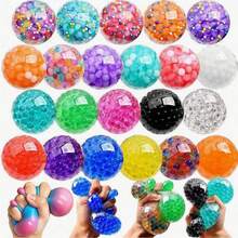 2/5/10/20/30/72 Pcs Mini Sensory Stress Balls, Classroom Rewards, Party Favors, Christmas Gifts, Filler For Gift Bags, Various Styles And Colors - Multicolor - View 1